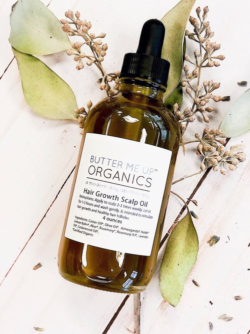 Organic Scalp Treatment & Hair Growth Oil